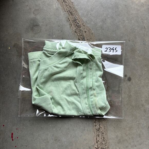 Lululemon All Yours Crop Tank Top Women's 2 Light Green Pima Sleeveless Athletic - Picture 9 of 9